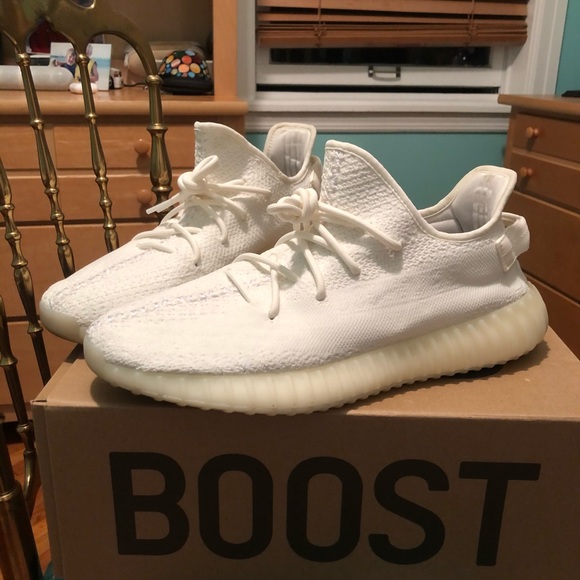 White yeezys size 13 Clearance